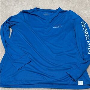 Vineyard Vines Royal Blue Performance Shirt